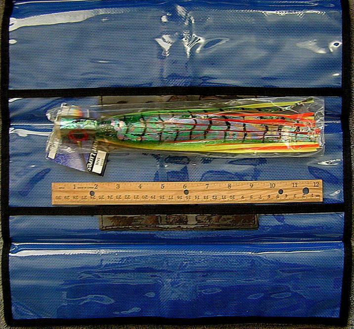 3 pocket roll up lure bag Large