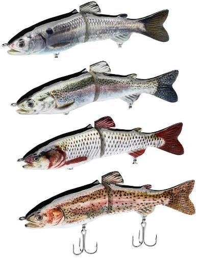 Joined lipless swimbait 7 inch 2.5 ounce #1