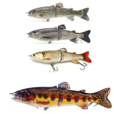 Jointed lipless swimbait 7 inch 2.5 ounce #2